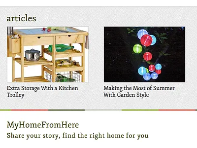 Editorial Footer articles editorial footer texture thumbnails user interface