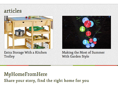Editorial Footer articles editorial footer texture thumbnails user interface