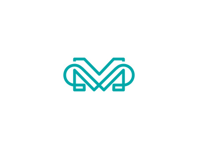 M Logo branding icon logo symbol