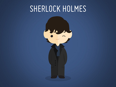 Sherlock! character holmes illustration movies sherlock