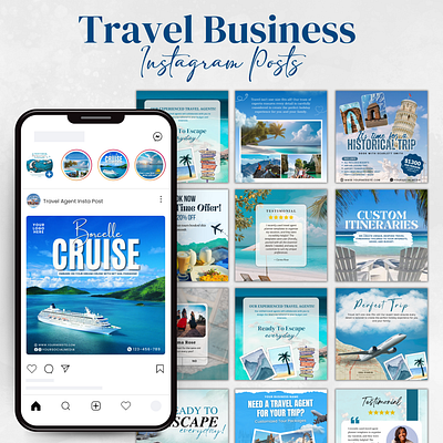 Travel Business Instagram Posts posts for travel companies travel travel agent posts travel business instagram posts travel posts