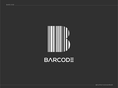 Barcode logo barcode logo barcode logo ideas digital finance financial technology logo identity