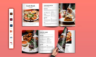 Creative Food Industry Brochure | Restaurant Profile Design branding brochure company profile corporate profile creative food industry brochure flyer food food business profile food catalog graphic design logo menu design modern restaurant profile design party flyer restaurant brochure restaurant flyer social media design sports flyer