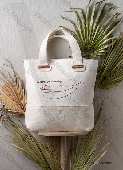 INDIVIDUALITY bags cosmetic packages design illustration logo tote bags