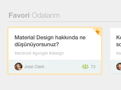 card for chat room card card collection chat favorite room