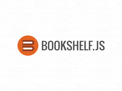 Bookshelf.js books bookshelf code flat icon javascript logo open source programming