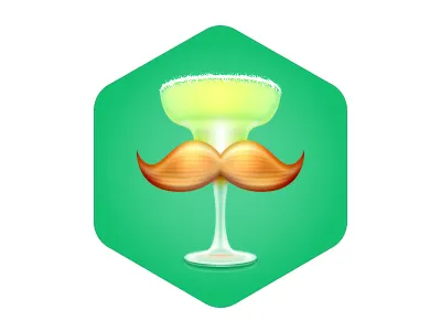 Mustaches And Margaritas azul icon margarita margaritas mustache mustaches