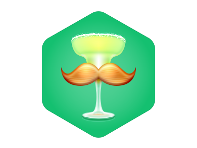 Mustaches And Margaritas azul icon margarita margaritas mustache mustaches