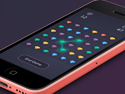 Rubie app design fun game ios mobile puzzle ui user interface