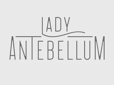 Lady A country music custom type lady antebellum