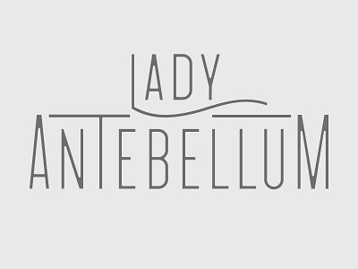 Lady A country music custom type lady antebellum