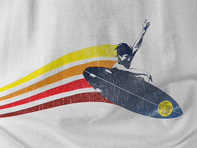 Thrift Shop retro screen print screen printing shirt surf surfboard surfer surfing t shirt tee vintage