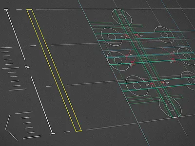 Iproj Engeharia - Icon Grid brand branding cecilio eletric engineering icon iproj logo mark