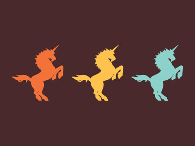 Unicorn flat flat illustration flat unicorn hipster unicorn
