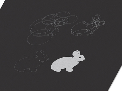 Bunny Logo Concept branding design icon logo process symbol