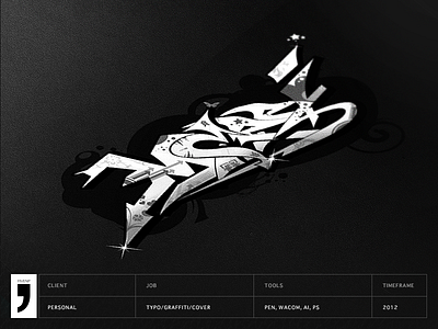 Graffiti Tag - Sketch art graffiti pen sketch spray street streetart tag type typeface typography wacom