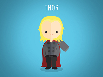 Thor! character illustration movies thor