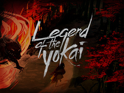 Legend of the Yokai art direction lockup ninja turtles title art title treatment tmnt turtles