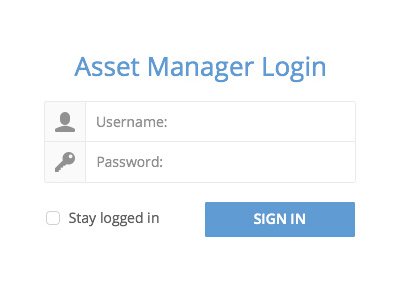 Login form login sign in