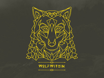 Wolfwithin animal baron neue geometry lines wolf