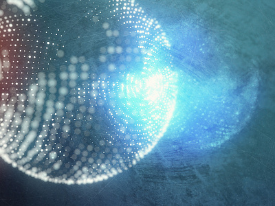 Ghosts 3d c4d cinema4d glow ice render spheres