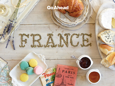 France! food foodtype handdrawn lettering type typography