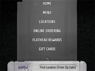 Mobile Navigation Design art direction design gameboy games menu motion video