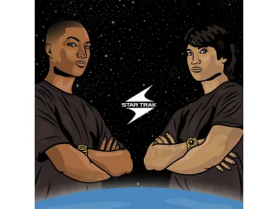 The Neptunes chad hugo clones illustration neptunes pharrell