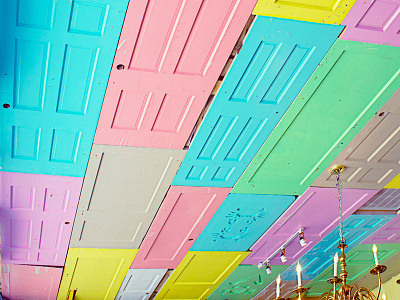 Attic Doors art color diy minimal minimalism minimalist photography