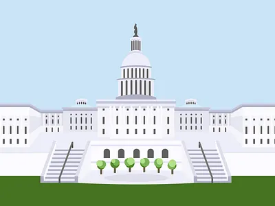 DC vector washington dc wip