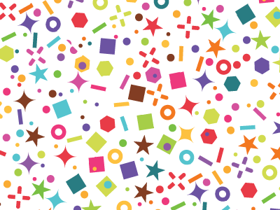 Seamless Party Pattern confetti party rainbow seamless