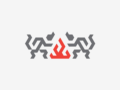Hellboys dance devils fire geometry hell isometry