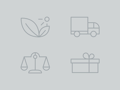 Fair Trade Store balance crop delivery fair gift organic package plant scale truck