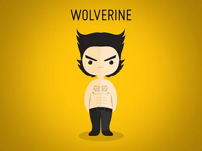 Wolverine! character illustration movies wolverine