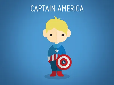 Captain America! captain america character illustration movies