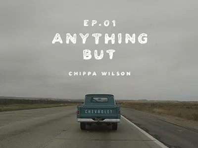 'Anything But' Ep.01 Type collaboration graphic design hand lettering lettering typography