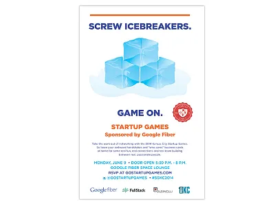 The Startup Games Promotional Poster promotion