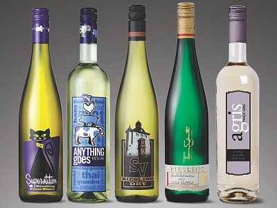 Schmitt Sohne Wines - various packaging projects packaging wine