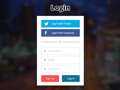 Login Design