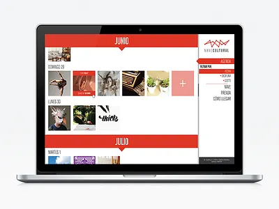 Web Nave Cultural clean design flat mac minimal nave net orange ui user experience user interface web