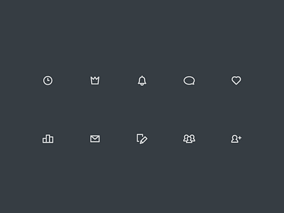 Dashboard Icons icon line