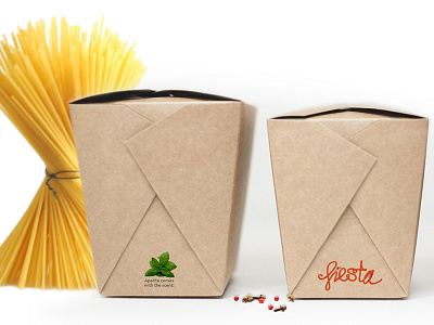 Fiesta Restaurant Packaging design food packaging takeaway