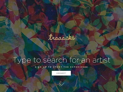 Landing Page artist concert event facebook instagram landing music player profile soundcloud svg twitter