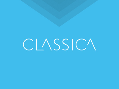 Classica 2d classic icon identity logo simple vector