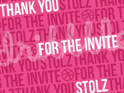 Thank you Stolz invite ketov stolz