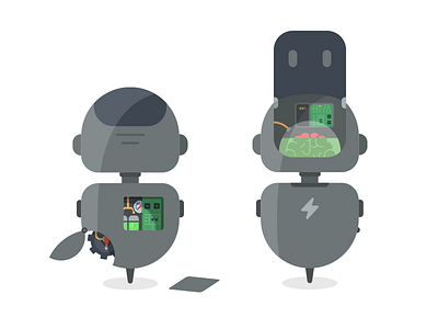 Assembly assembly brain building circuit droid gear phusebot robot the phuse