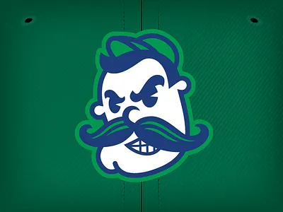 Lexington Legends "Big L" baseball kentucky legends lexington logo mustache sports