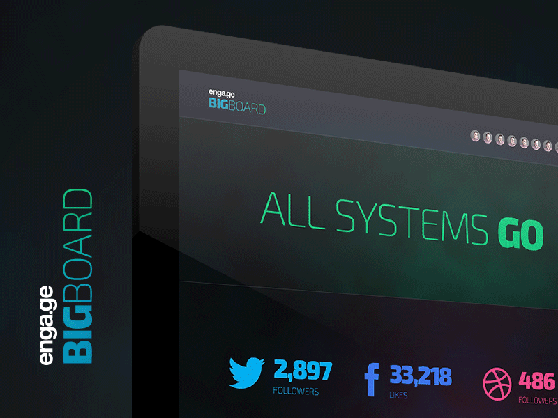 Example of Engage BIGBOARD • Hackathon