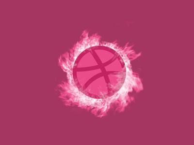 Happy Birthday Dribbble! animation birthday dribbble fire five gif graphics motion motion graphics