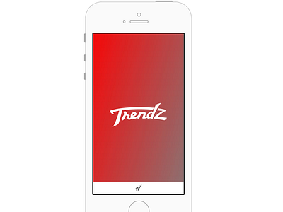 TrendZ | Launch Screen app design branding ui ux